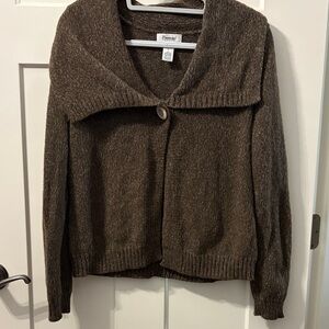 Charter Club Chocolate Brown Cardigan Sweater